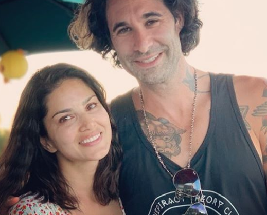 Sunny Leone and Daniel Weber